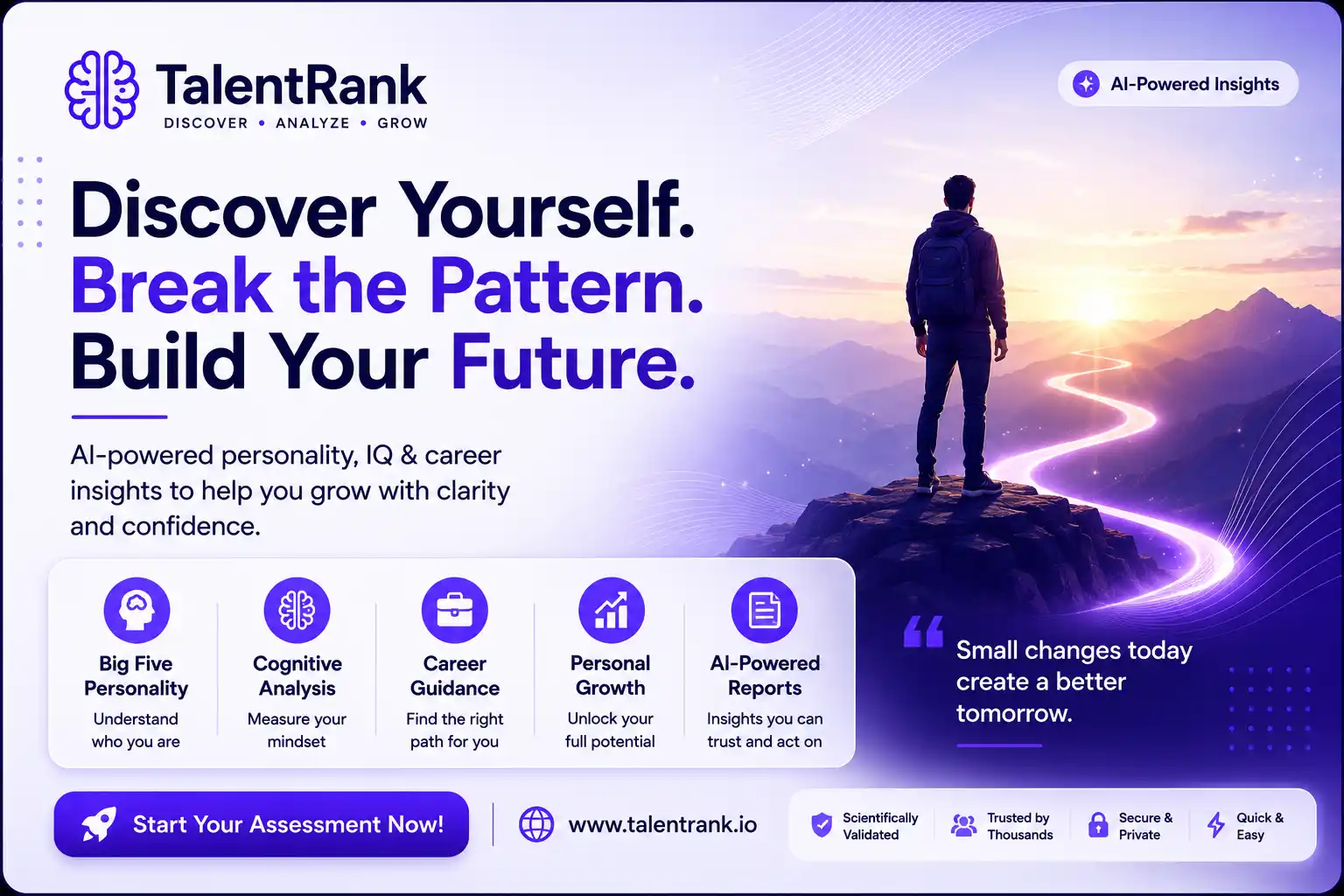 TalentRank assessment banner