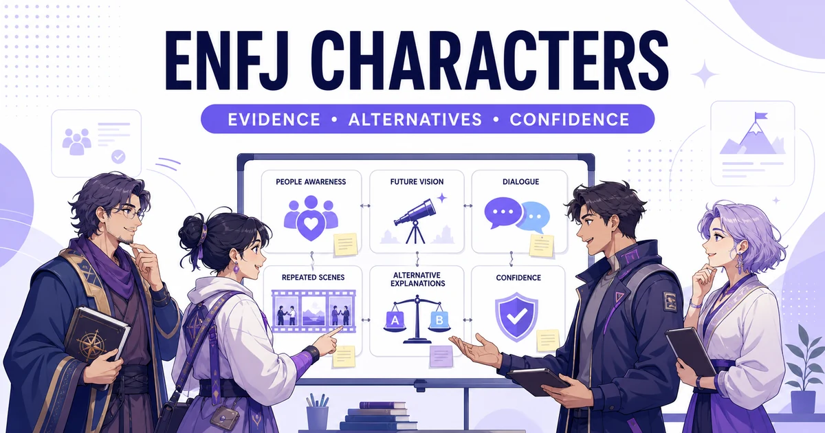 ENFJ Characters: Fictional Examples, Evidence, and Alternative Typings